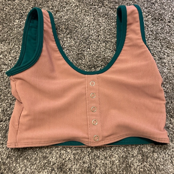 Other - Tiger Friday green and pink top Size axs